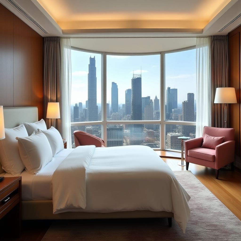 Suite de luxe avec vue panoramique